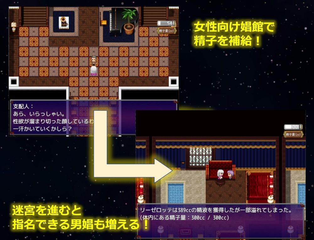 サンプル画像3:死霊使いリーゼロッテと淫気の迷宮(セイルカンパニー) [d_231088]