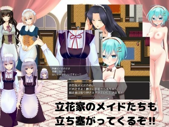 サンプル画像3:M向けエロRPG -お屋敷からの脱出-(マゾゲー団) [d_231389]