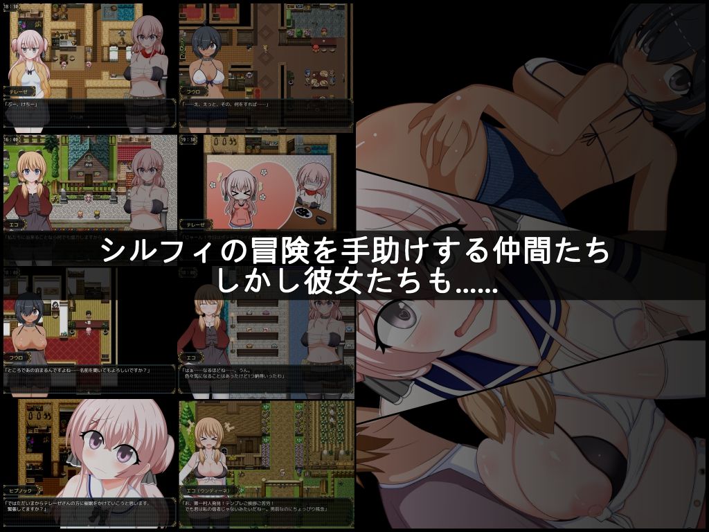 サンプル画像5:女盗賊シルフィと眠らない島(みるきーうぇい) [d_233956]