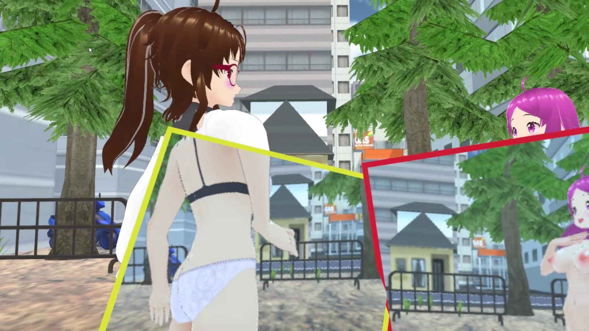 サンプル画像1:透視＋時間停止VR(ヒノガタリ) [d_234146]