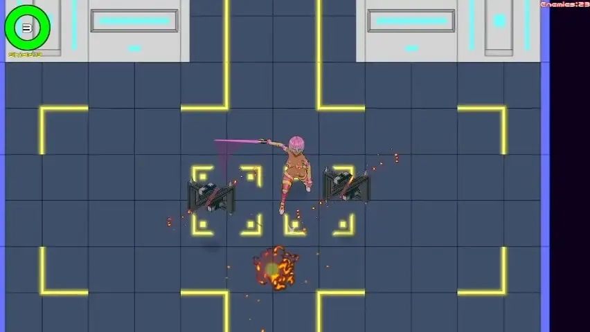 サンプル画像1:Cyber Girl 1.9 LOADING(PsychoGameFan) [d_234351]