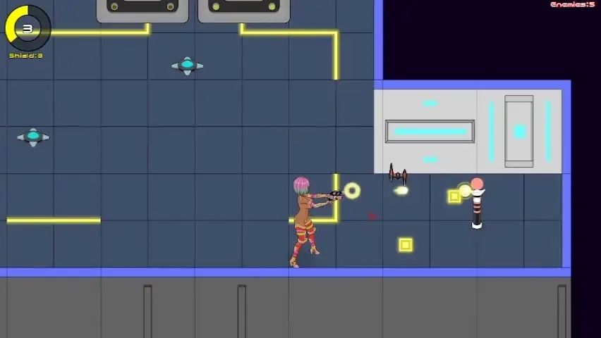 サンプル画像4:Cyber Girl 1.9 LOADING(PsychoGameFan) [d_234351]