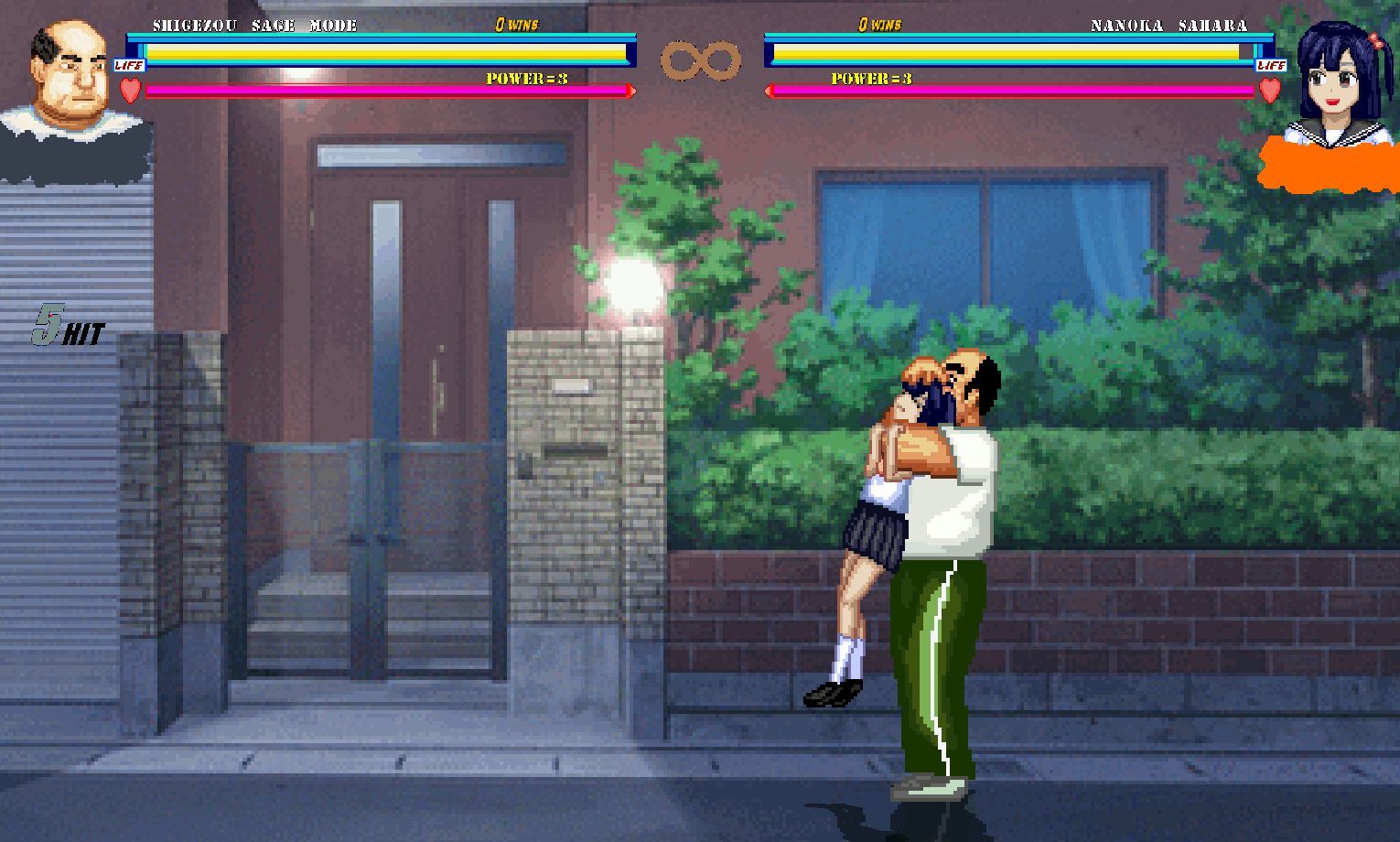 サンプル画像6:「WOLF〜エッチなアップデート型格闘ゲーム〜」の追加キャラ「シゲゾウ賢者モード」(WOLF) [d_234956]