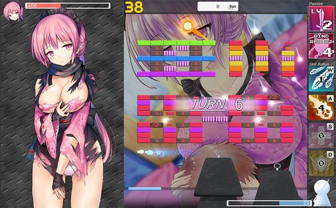 サンプル画像4:闘壊ガール-ブロック崩しRPG-(バニラ堂MAX) [d_236093]