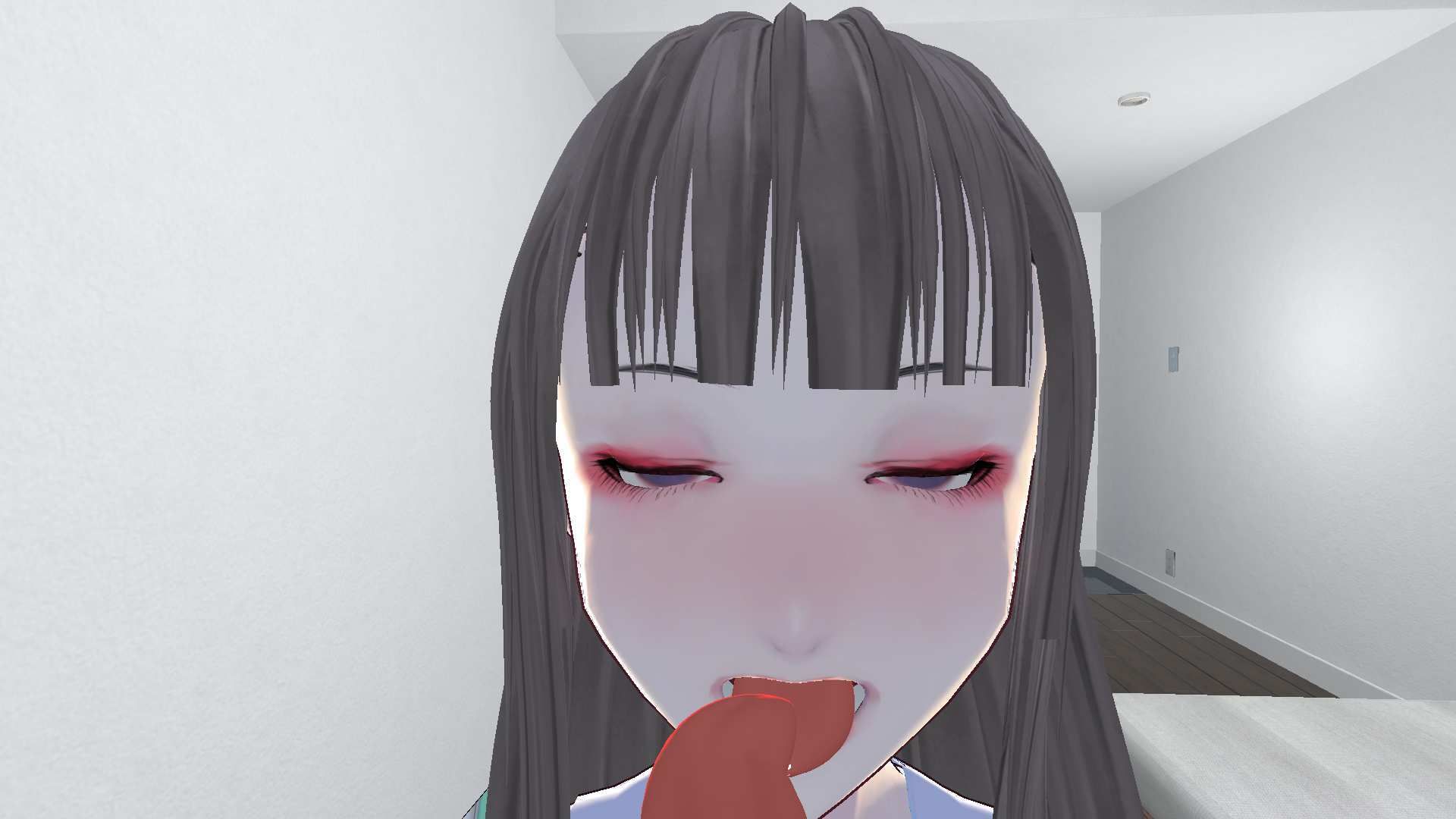 サンプル画像4:ベロちゅー特化 ボクの彼女が遊びに来たよ(GamesSafu) [d_236945]