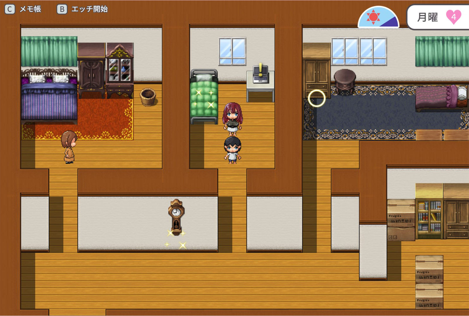 サンプル画像4:ないしょエッチ 〜家の中でバレないように、お姉ちゃんとエッチしちゃう夏休み〜(ryoheyLab.) [d_237081]