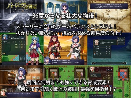 サンプル画像3:バージニア淫戦記 戦乙女達と欲望の戦い(サイレント4) [d_237418]