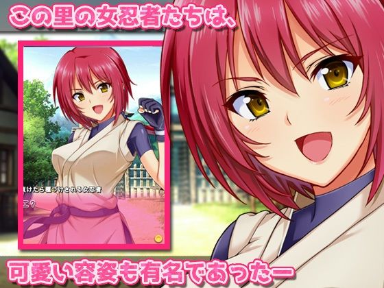 サンプル画像1:敗北後、強●妊娠しなくてはいけない女忍者の里〜オナニー用ミニゲーム(同人美少女ゲーム) [d_240481]