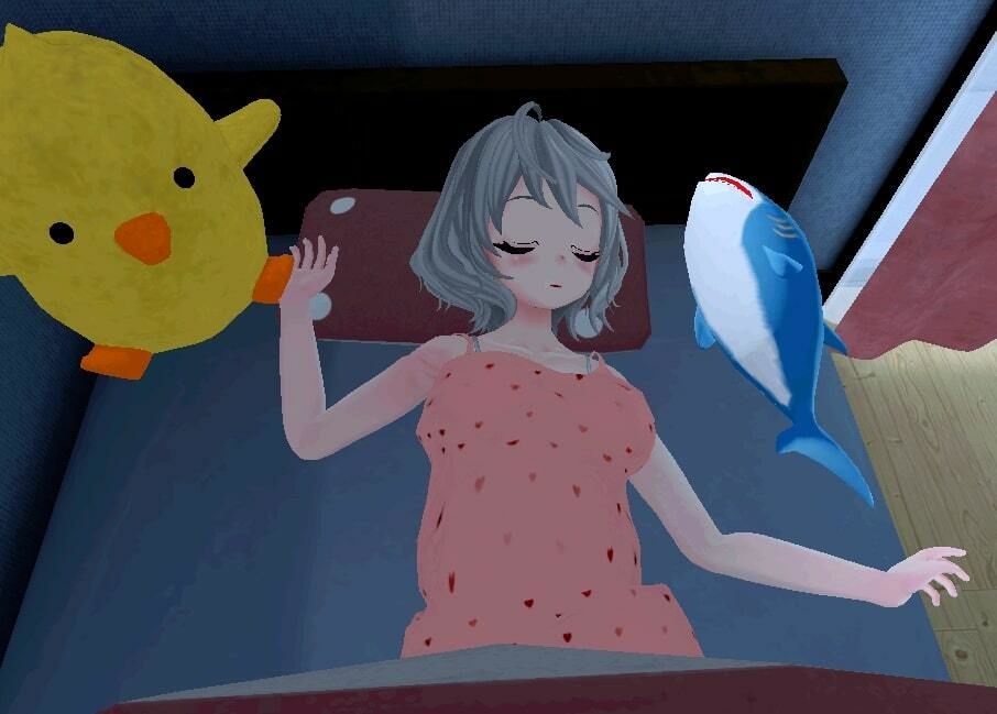 サンプル画像1:VRおやすみエッチ(こかとりすソフト) [d_241315]