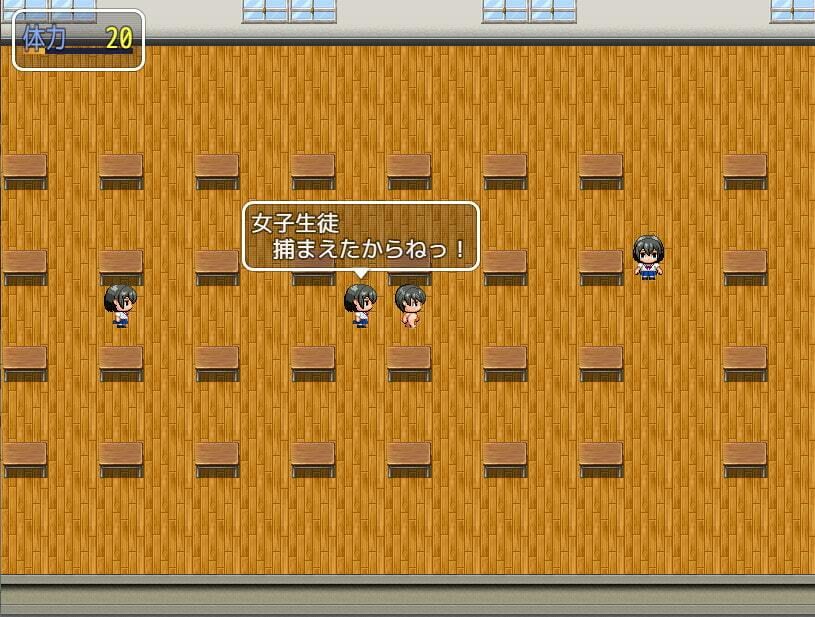 サンプル画像3:男子懲罰逃走ゲーム(いじめっ娘通信) [d_248324]