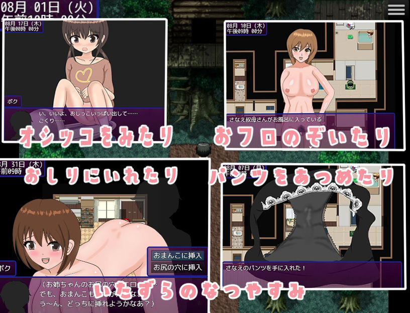 サンプル画像1:ぼくのヘンタイ夏休み(おしぴんらっしゅ) [d_249222]