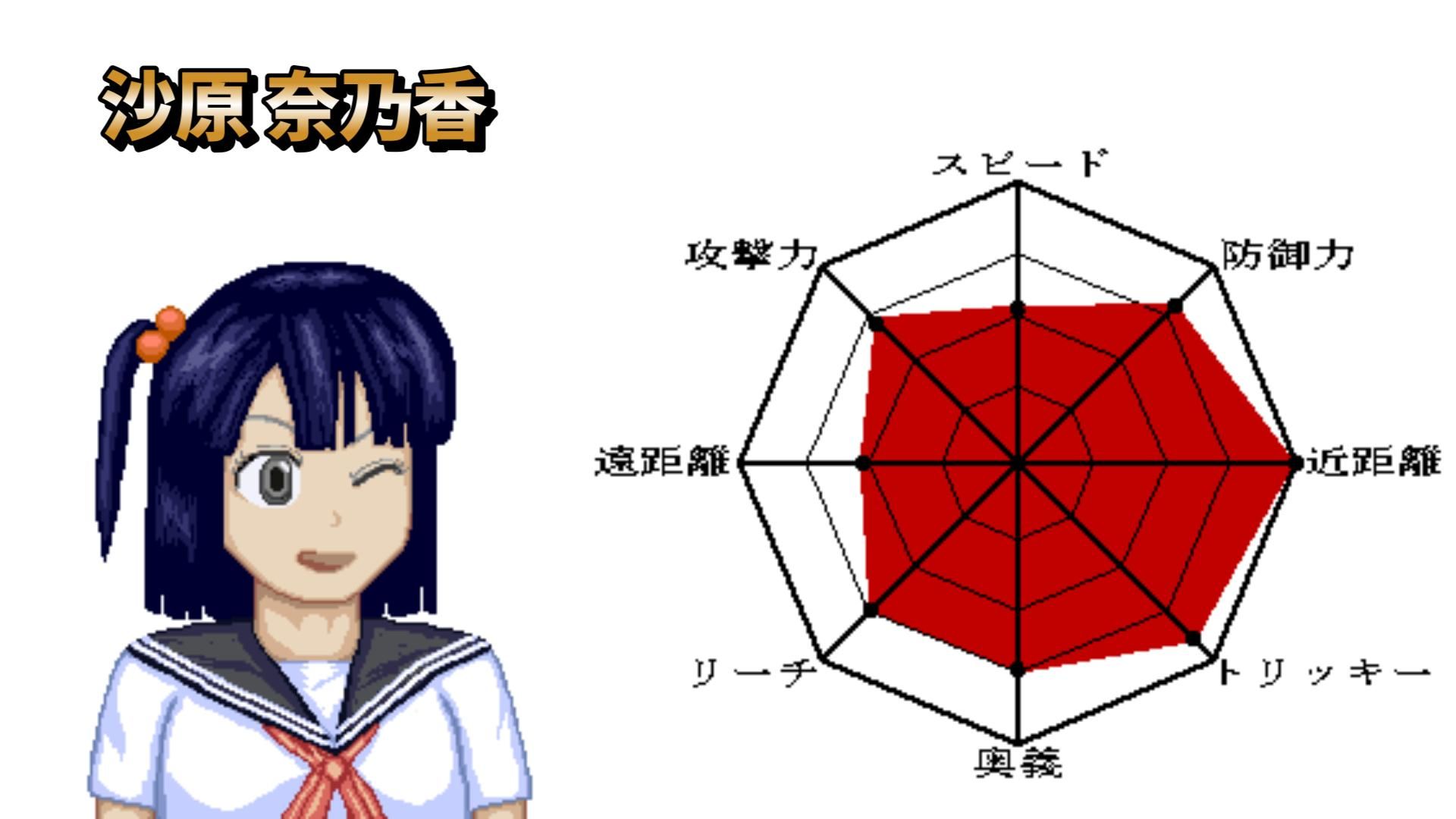 サンプル画像2:WOLF〜エッチなアップデート型格闘ゲーム〜 追加キャラ「ナノカ」(WOLF) [d_252876]