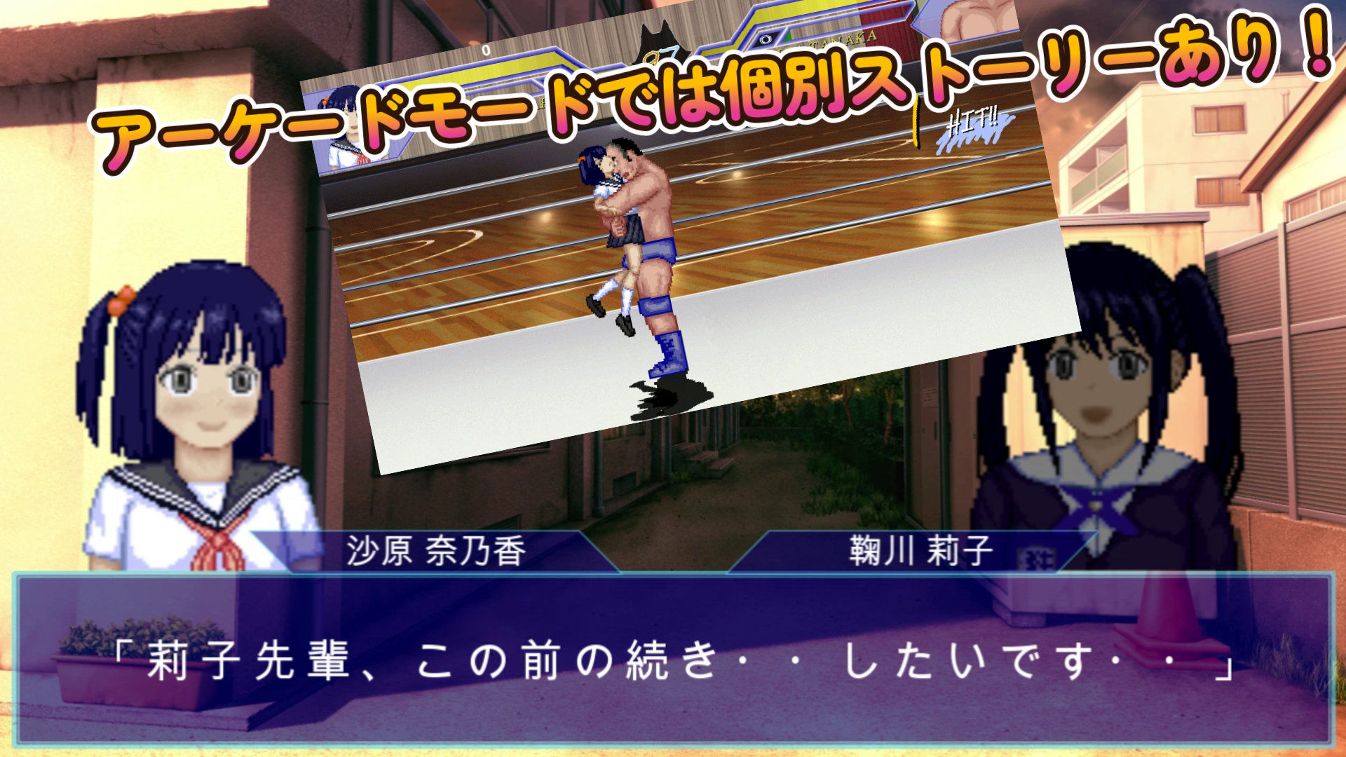 WOLF〜エッチなアップデート型格闘ゲーム〜 追加キャラ「ナノカ」