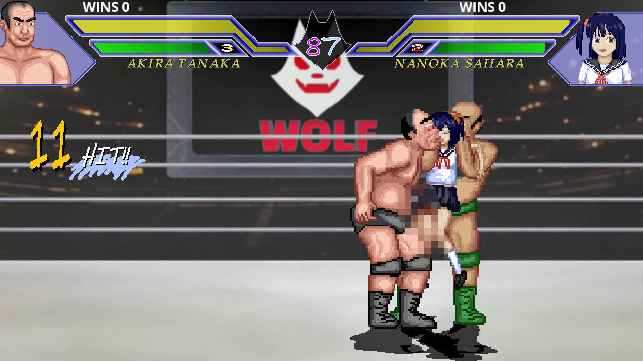 WOLF〜エッチなアップデート型格闘ゲーム〜 追加キャラ「ナノカ」