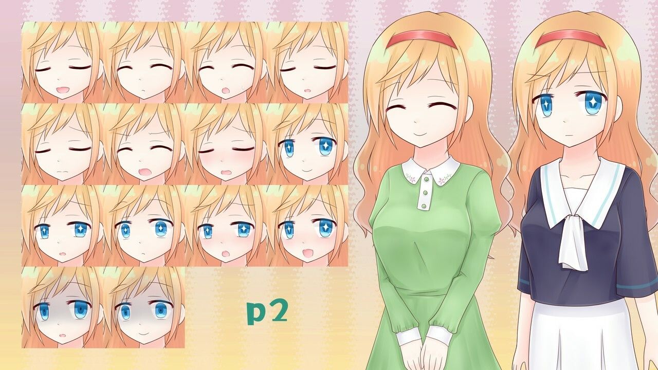 サンプル画像3:喫甘展立ち絵素材集02(喫甘展) [d_256491]