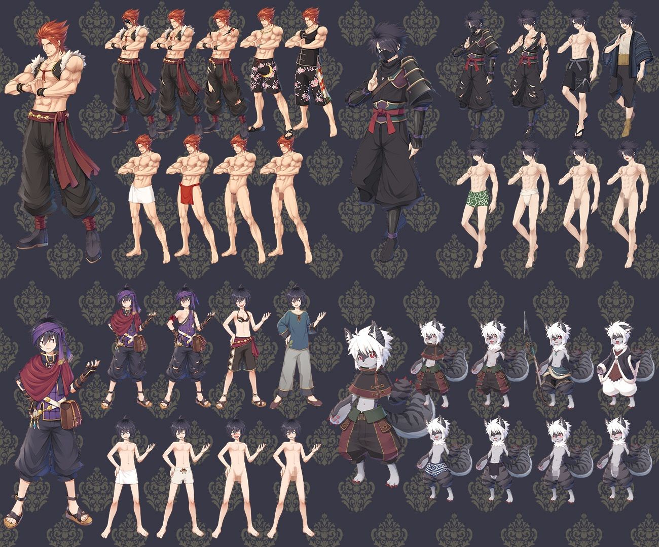立ち絵素材集-ファンタジーヒーローR18版- (d_256513) - d_256513jp-006