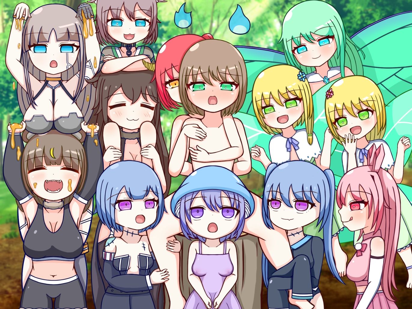 サンプル画像1:異種界エスケープ(ながしみずあめ) [d_257064]