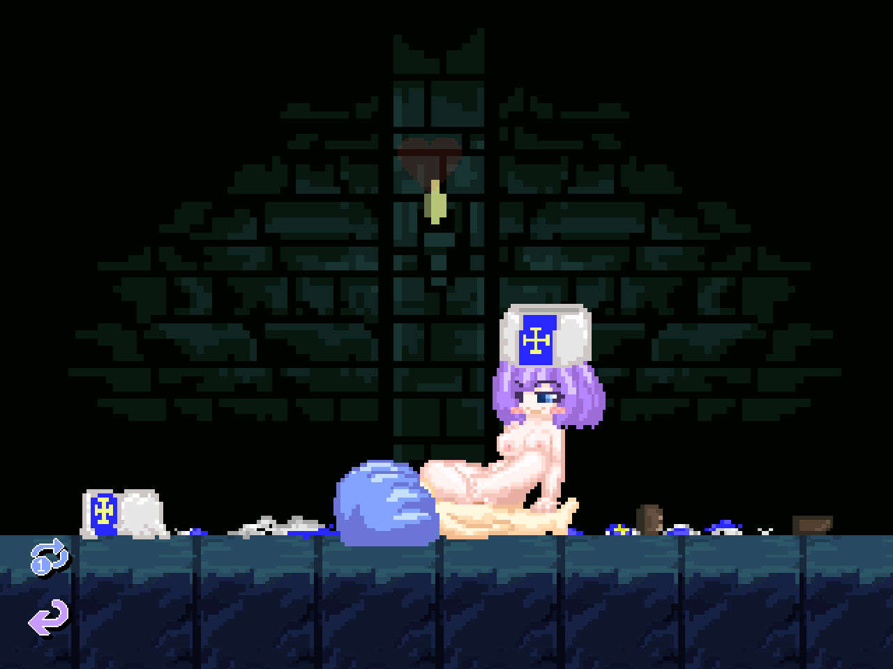 サンプル画像1:シ●タ僧侶とお姉ちゃんとモン娘のピン抜きダンジョン〜A shorty priest and A big sister and Monster girl’s pull pins dungeon 〜(KuroCat) [d_257226]