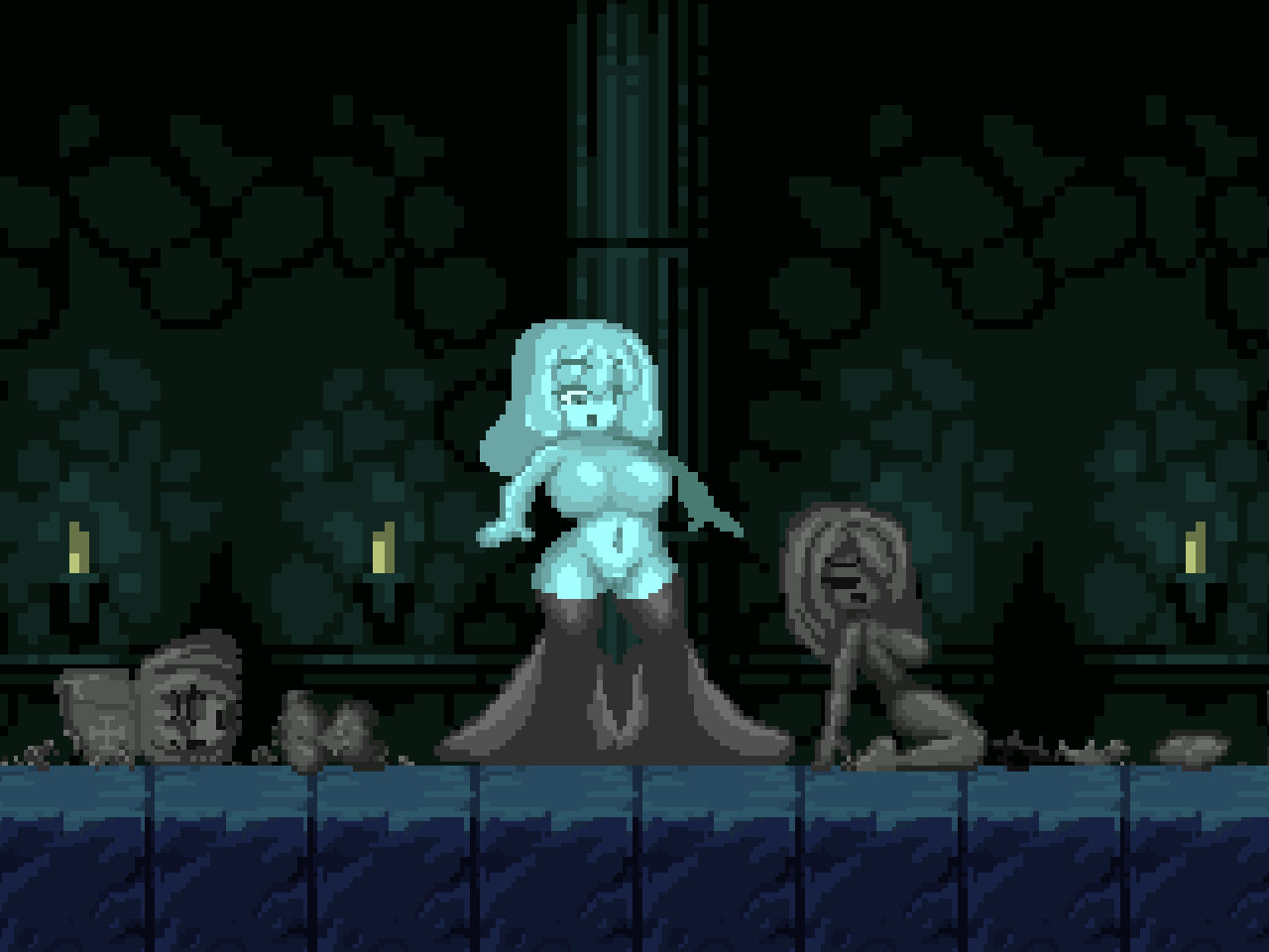 サンプル画像4:シ●タ僧侶とお姉ちゃんとモン娘のピン抜きダンジョン〜A shorty priest and A big sister and Monster girl’s pull pins dungeon 〜(KuroCat) [d_257226]