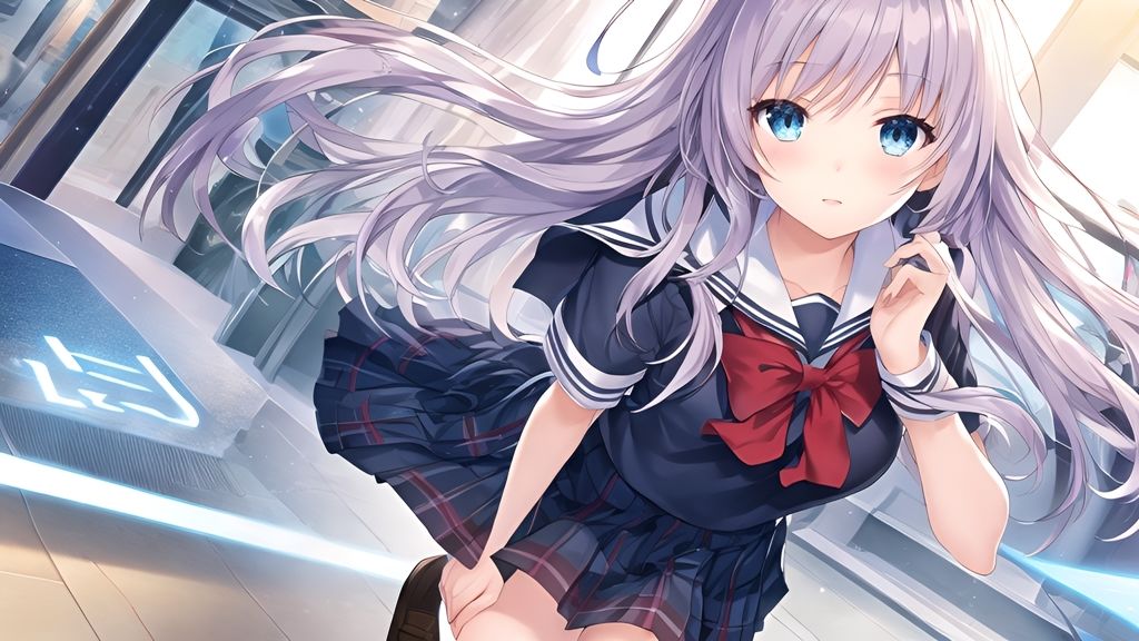 サンプル画像5:放課後デイサービス -いきなり女子校生-(AI彼女VR ビジュアルレボリューション) [d_260164]