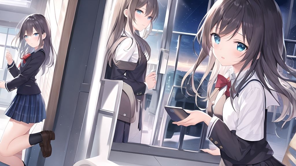 サンプル画像6:放課後デイサービス -いきなり女子校生-(AI彼女VR ビジュアルレボリューション) [d_260164]