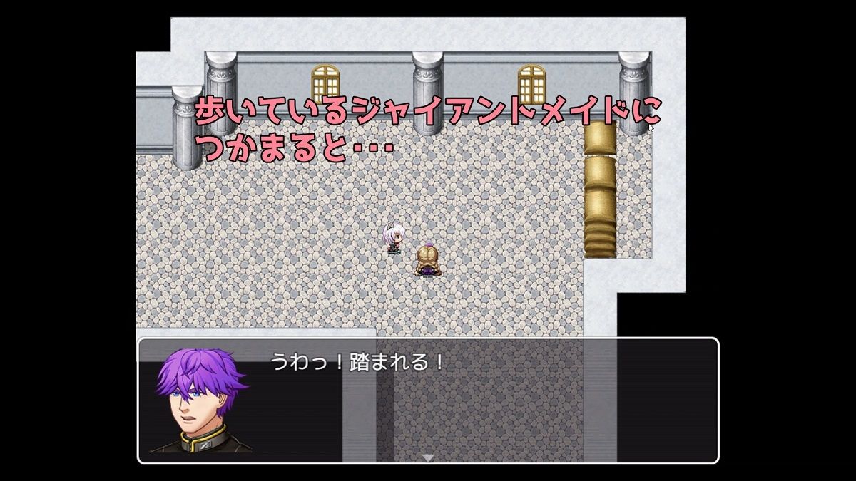 サンプル画像3:泥棒vsジャイアントメイド(アホ寺僧侶) [d_260213]