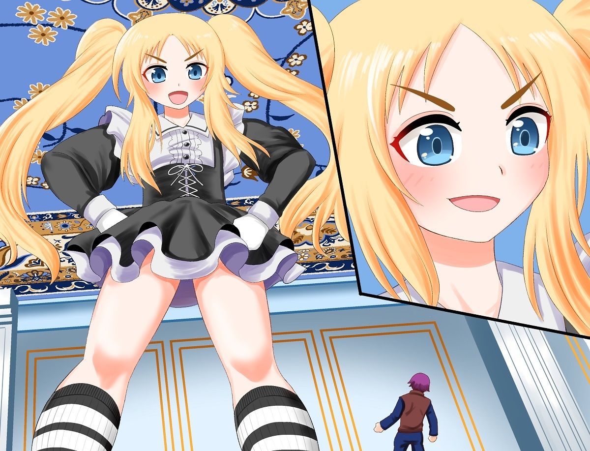 サンプル画像6:泥棒vsジャイアントメイド(アホ寺僧侶) [d_260213]