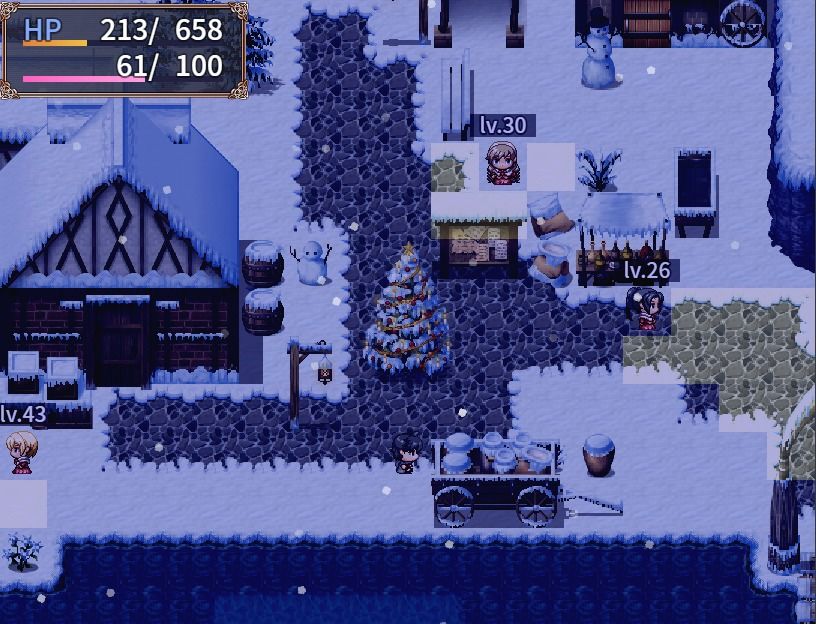 サンプル画像1:搾精クリスマスを生き延びろ！(ユースフル小屋) [d_261841]