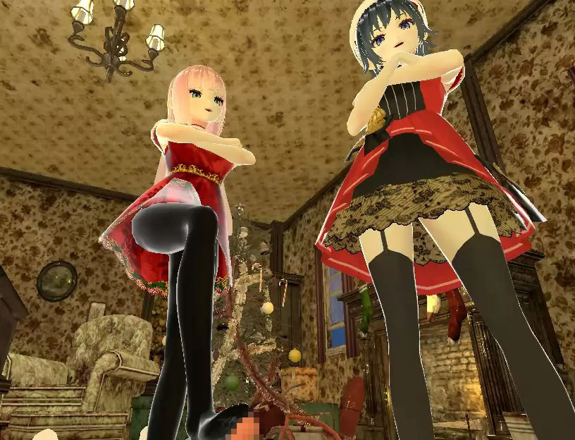 サンプル画像2:搾精クリスマスを生き延びろ！(ユースフル小屋) [d_261841]