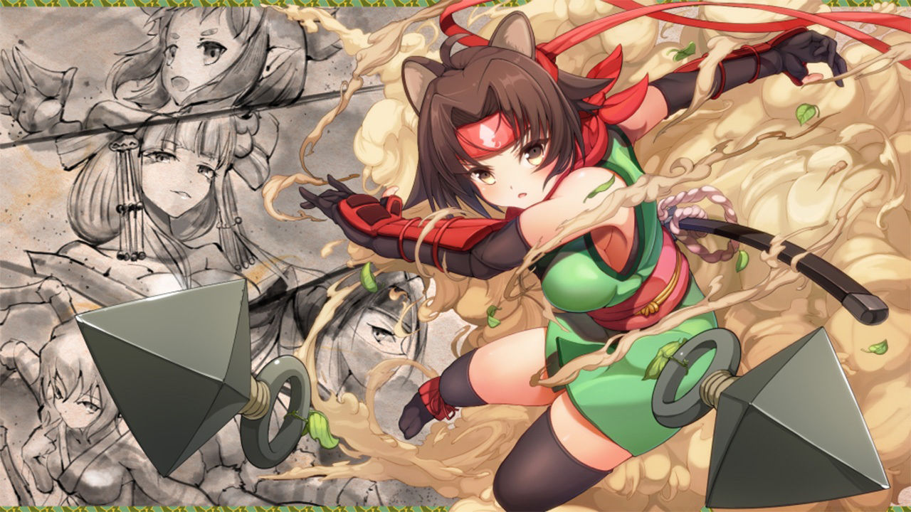 サンプル画像1:ニンニン☆妖怪大戦争 「八尺様」(キツネマフラー) [d_262539]