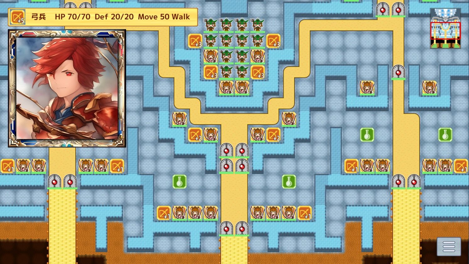 サンプル画像2:Little Land War SRPG(るてんのお部屋) [d_263373]