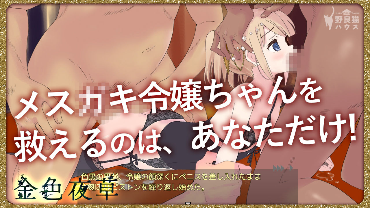 サンプル画像4:金色夜草(野良猫ハウス) [d_264802]