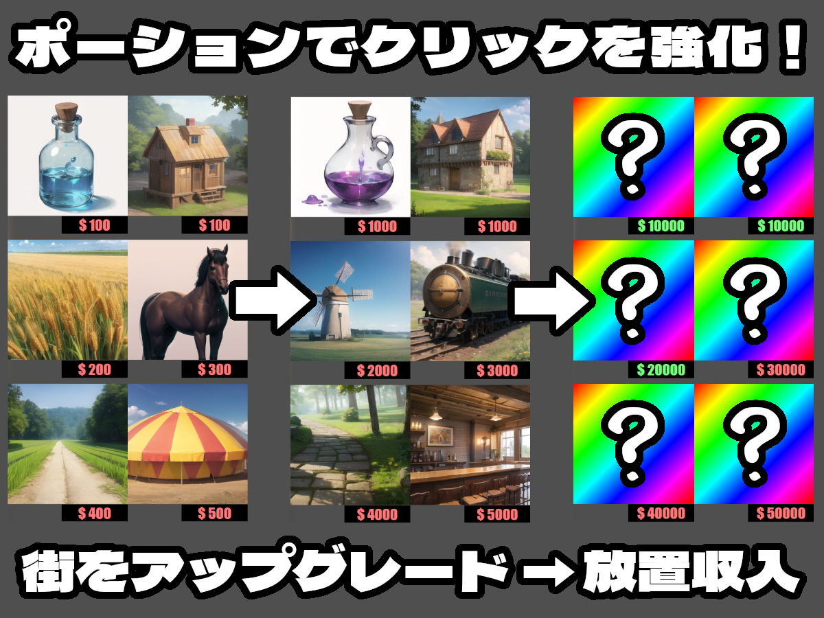 サンプル画像1:刻晴 甘雨 おっぱいクリッカー 羞恥野外露出調教 / Keqing Ganyu Boob Clicker Exhibitionism(露出調教部) [d_266875]