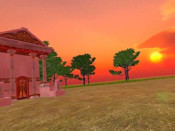 サンプル画像2:MetaQuest2大画面3Dカスタム少女(キマイラ) [d_268565]