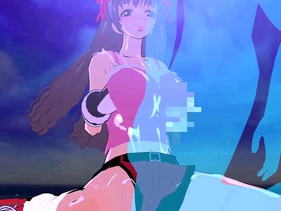 サンプル画像3:MetaQuest2大画面3Dカスタム少女3(キマイラ) [d_268987]