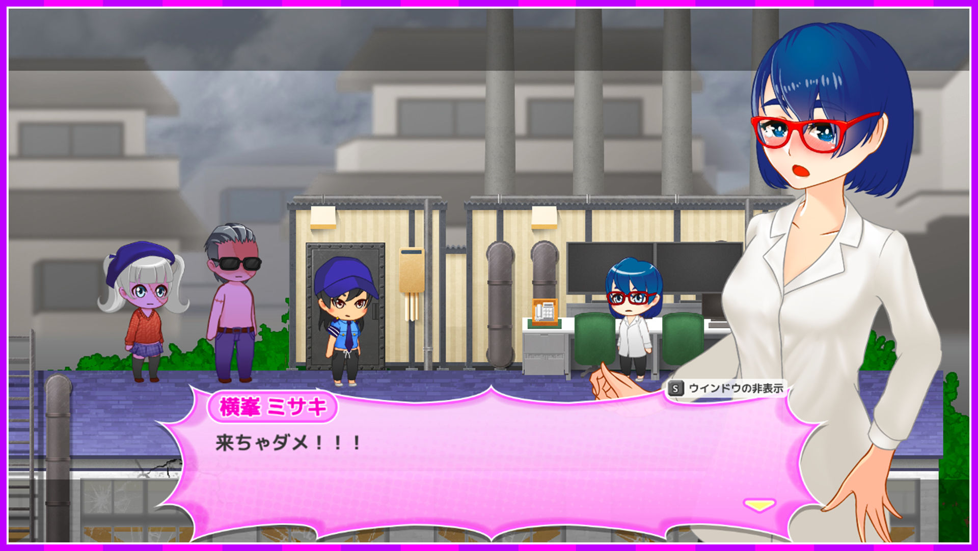 サンプル画像6:鬼ヶ町オブザデッド ゾンビだらけの世界でも…やっぱりやりたい放題！ 続・超フリーダムアクションRPG！(Pink Cafe Art) [d_269902]