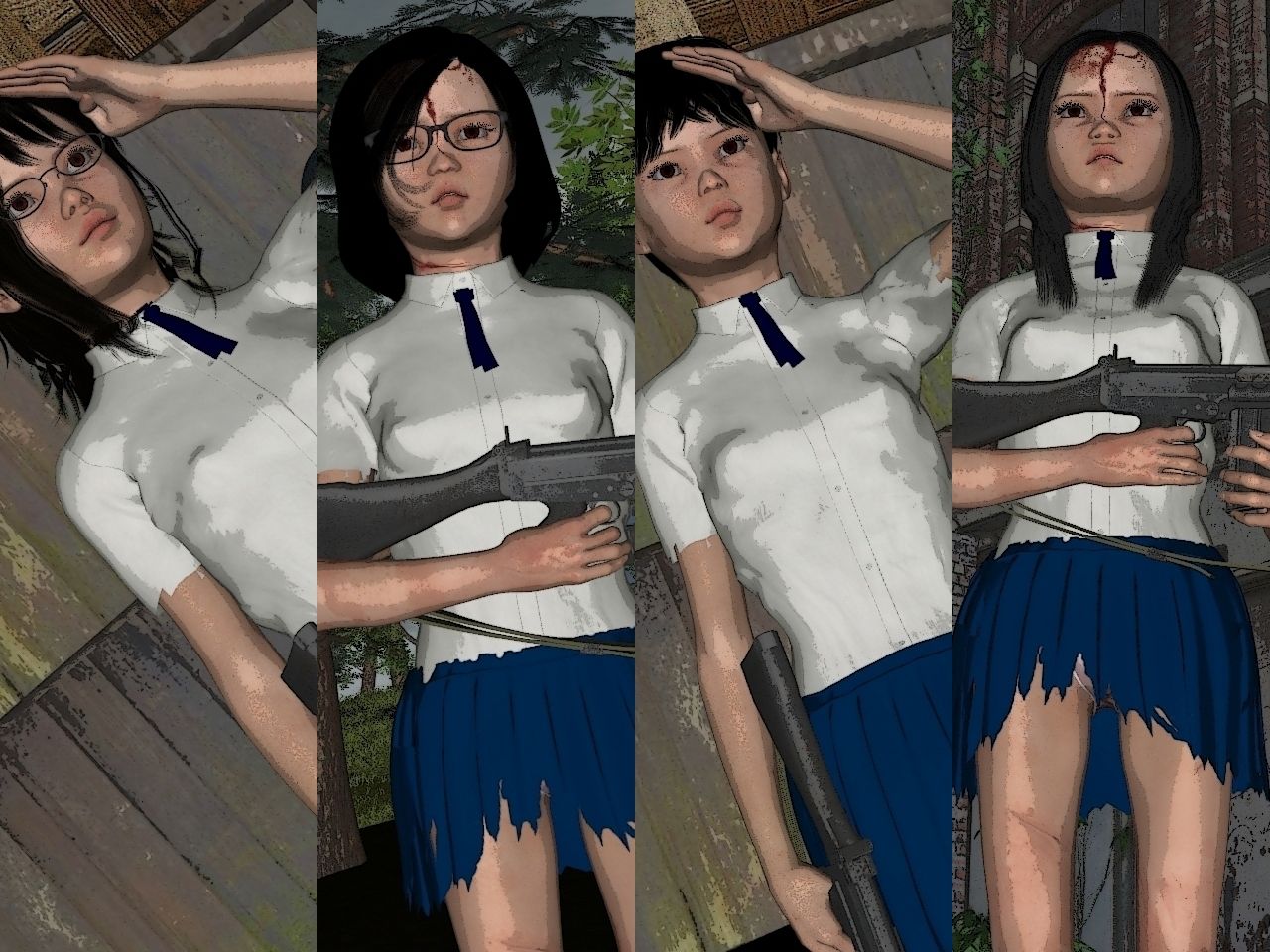 サンプル画像3:僕らの百年戦争 弐 -西部戦線-(vagrantsx) [d_269915]