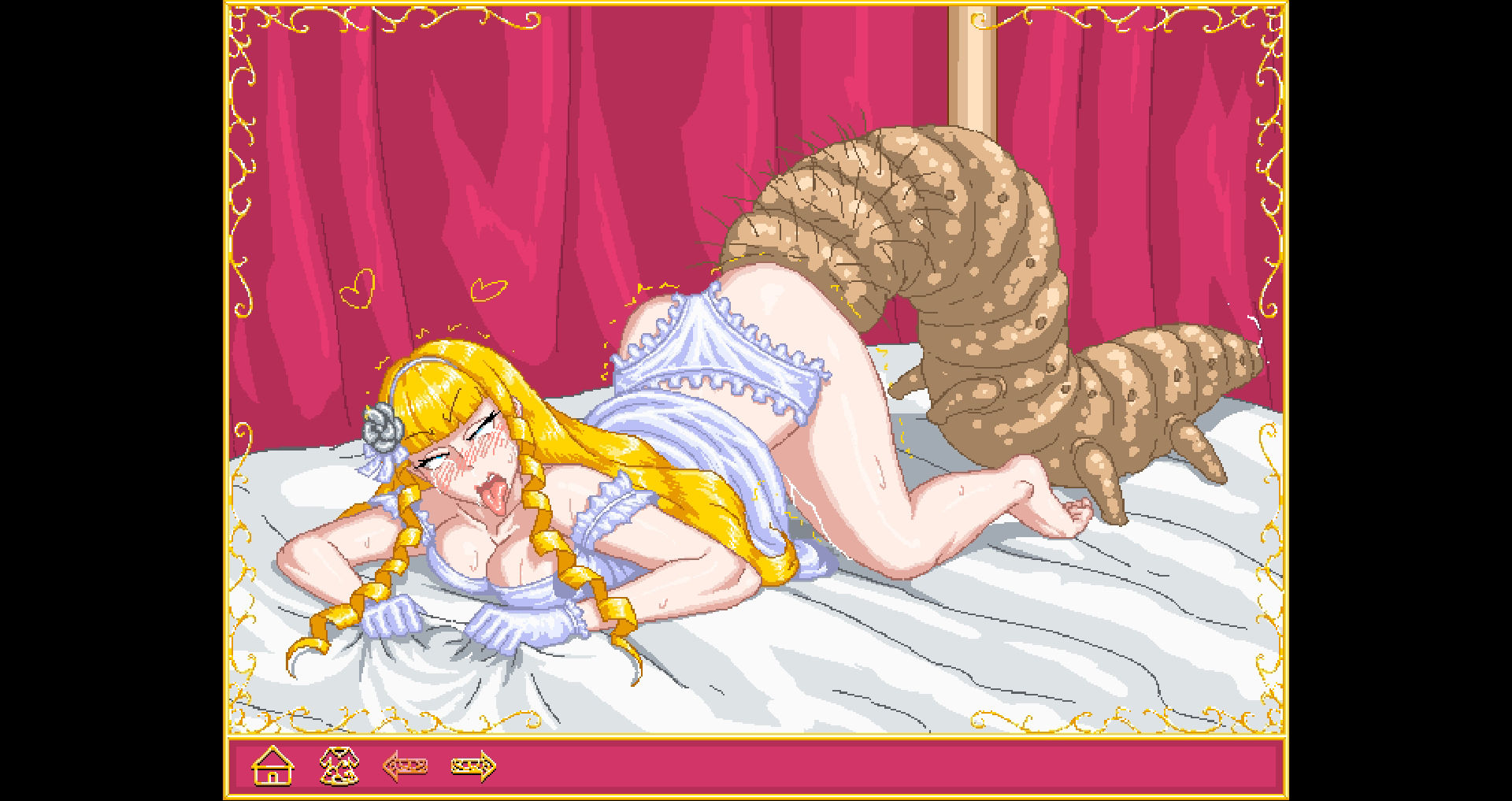 サンプル画像2:蟲姦令嬢〜蟲狂いのシャルロット〜(Evolution) [d_271295]