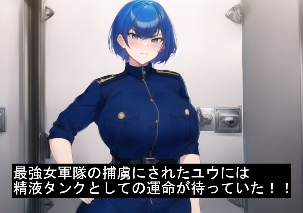 サンプル画像1:もしも最強女軍隊の捕虜にされたら……(ファンタジーM) [d_271577]