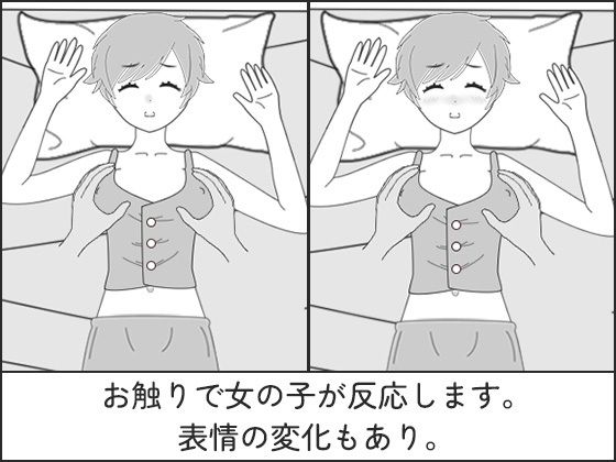 サンプル画像3:睡眠プレイ〜いたずらシミュレーション〜(841) [d_272812]
