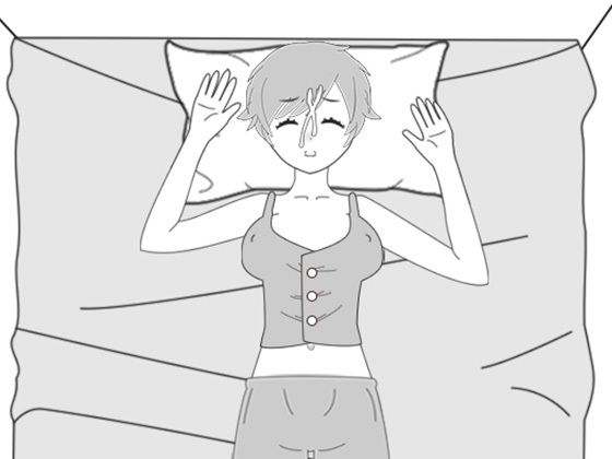 サンプル画像5:睡眠プレイ〜いたずらシミュレーション〜(841) [d_272812]