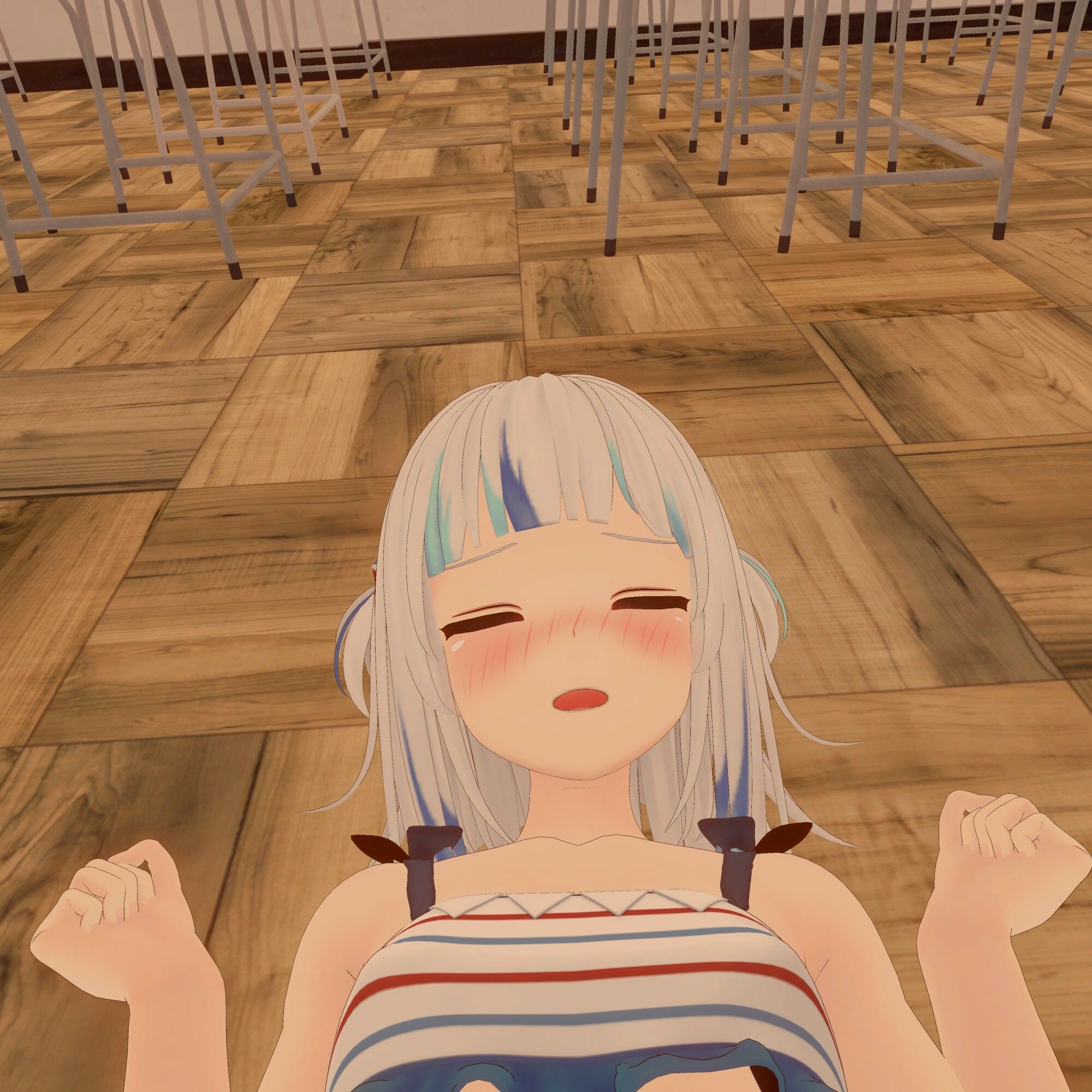 サンプル画像1:【VR/非VR 対応】サメちゃんと正常位えっち【日本語/English】(あーるあーるあーる) [d_275677]