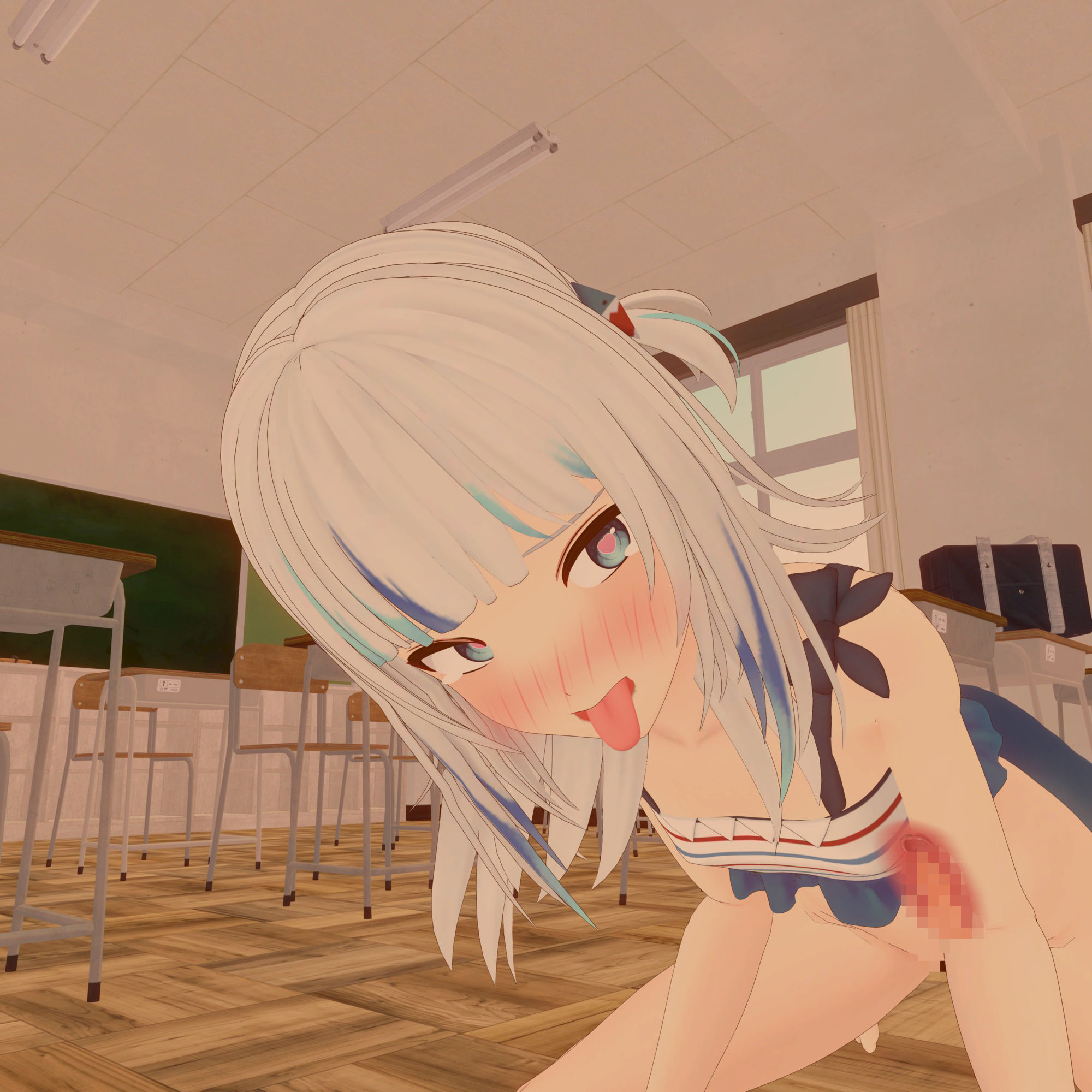 サンプル画像3:【VR/Quest/非VR 対応】が〇る・ぐらと騎乗位えっち【日本語/English】(あーるあーるあーる) [d_275683]