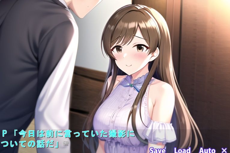 サンプル画像1:みなみんの水泳インストラクター(競泳少女) [d_276312]