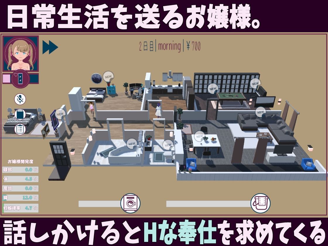 サンプル画像2:少女支配領域 お嬢様！！性奉仕させて頂きます！！(スイートクォーター) [d_277233]