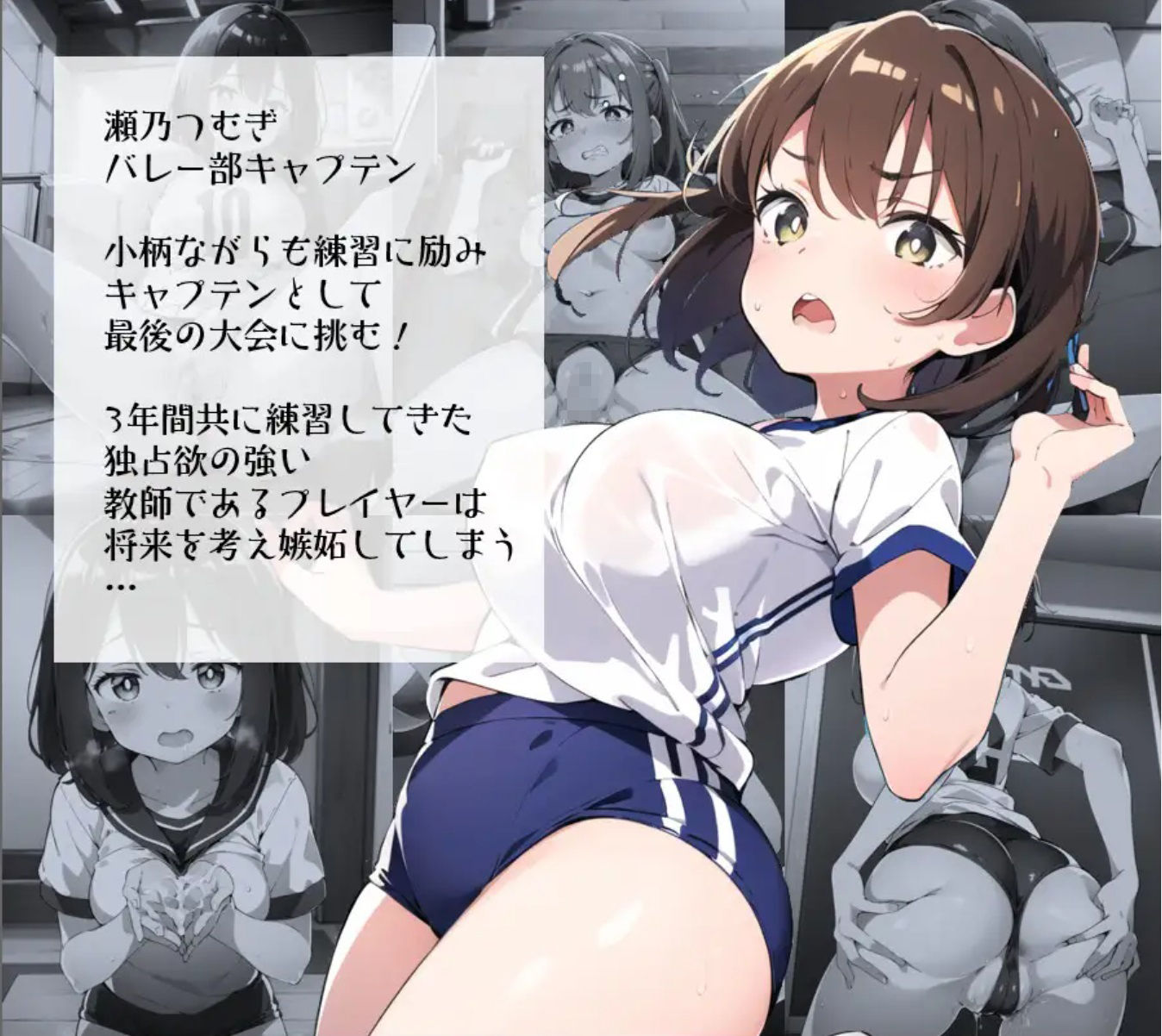 サンプル画像1:つむぎちゃん肉便器特訓(にけ) [d_280589]