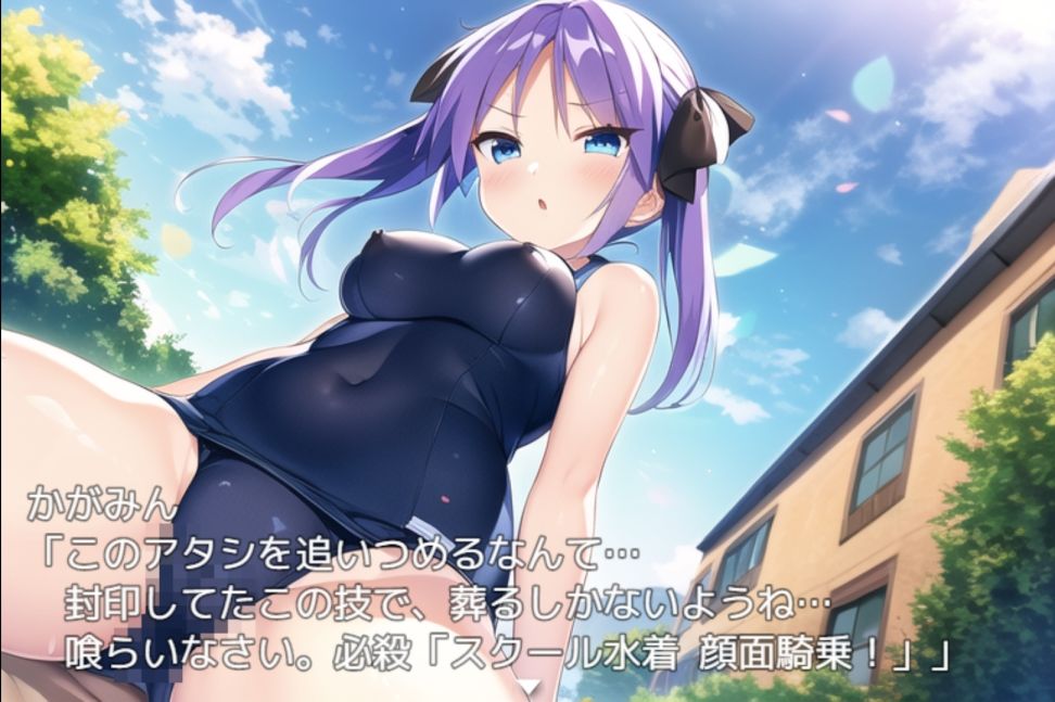 サンプル画像4:スクール水着クエスト チャタレイの町を解放しろ編(ぴかさん) [d_282204]