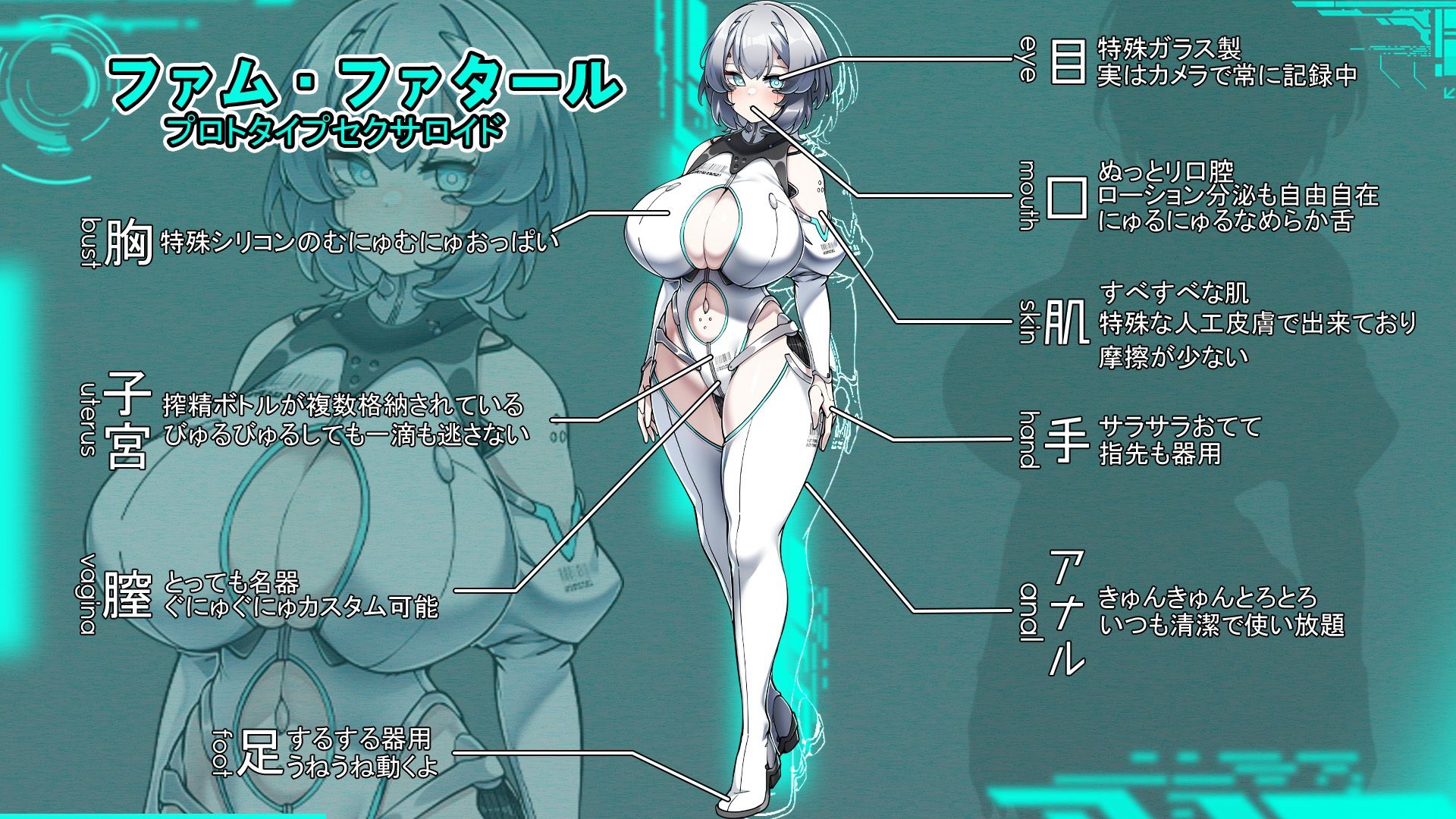 Project Sexaroid 〜プロジェクト セクサロイド〜の画像8