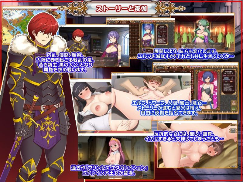 サンプル画像3:黒の征服王 Lord of Tartanova(ネガティブギャング) [d_285088]