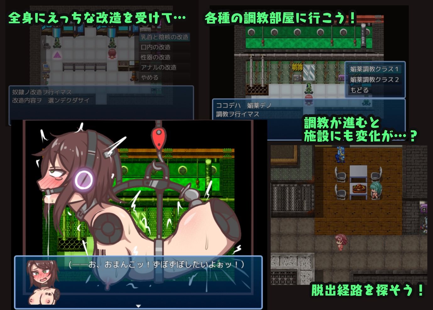 サンプル画像2:ダルマエスケープ 無人調教施設から脱出せよ(アキ博士の研究所) [d_286146]